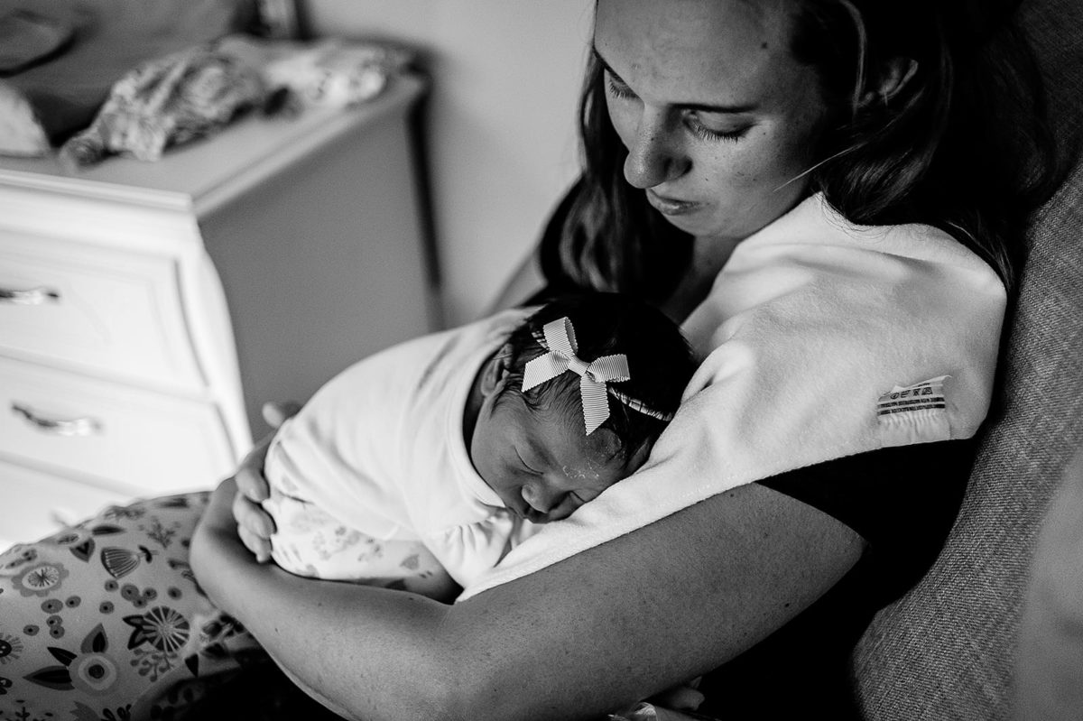 Baby Selah's Fresh 48 Session with newborn photographer, Dreama Spence.