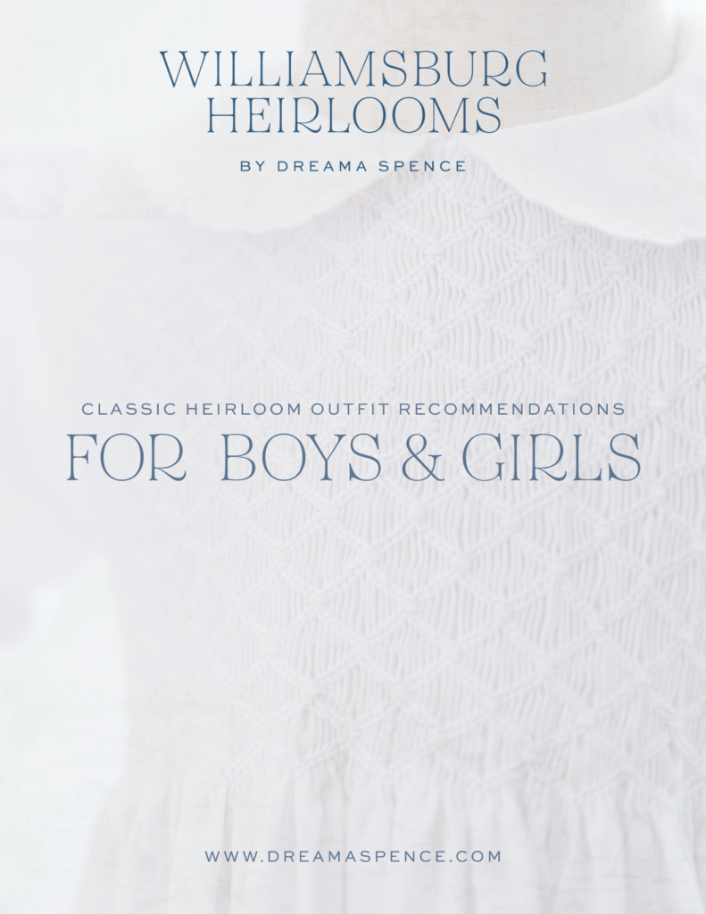 free guide to Heirloom outfit recommendations