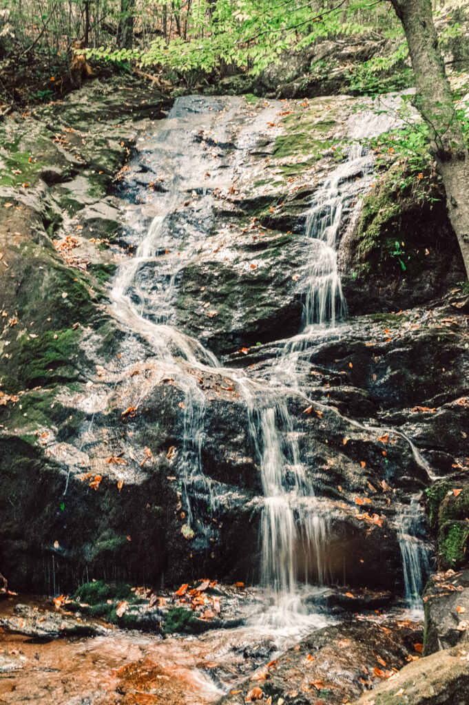 Waterfall at Crab Tree Falls in George Washington National Forrest.