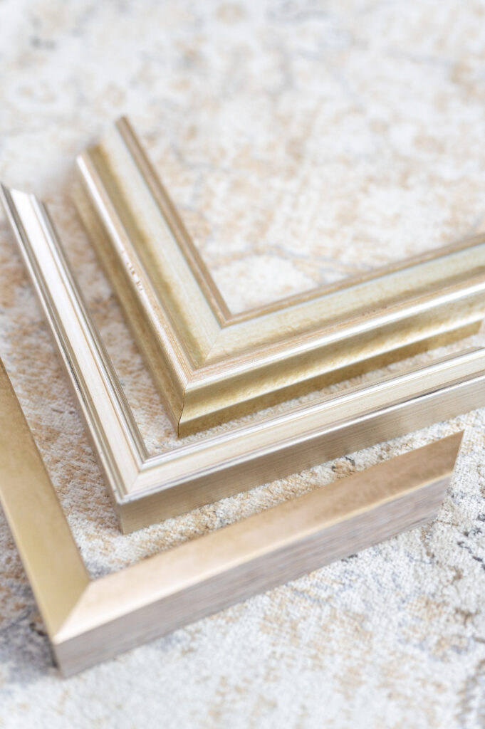 Champagne frame corner options.